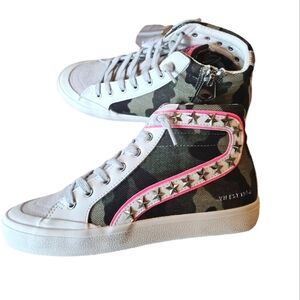 Vintage Havana Dorit High Camo Sneakers NEW